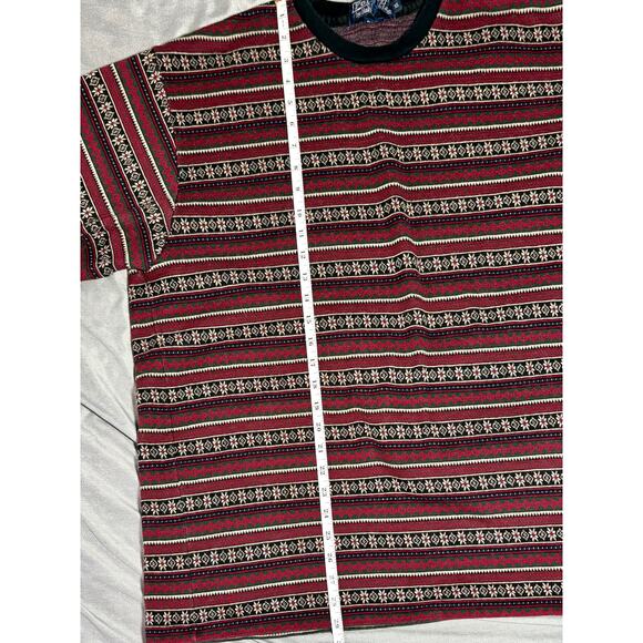 Vintage Y2K Polo by Ralph Lauren 100% Cotton Red Crewneck Sweater Sz XL - Picture 7 of 7